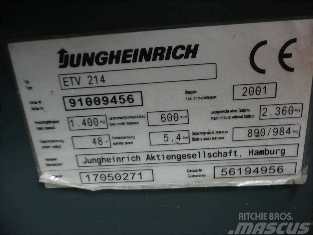 Jungheinrich ETV 214 600 DZ Carrello retrattile