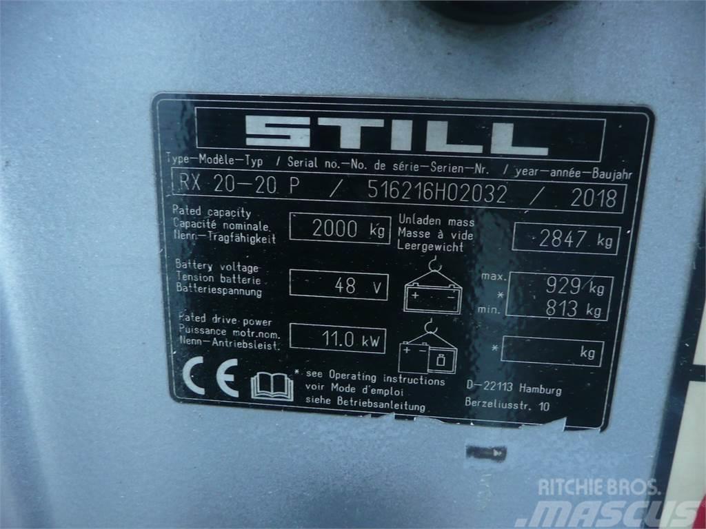Still RX20-20P Carrelli elevatori elettrici