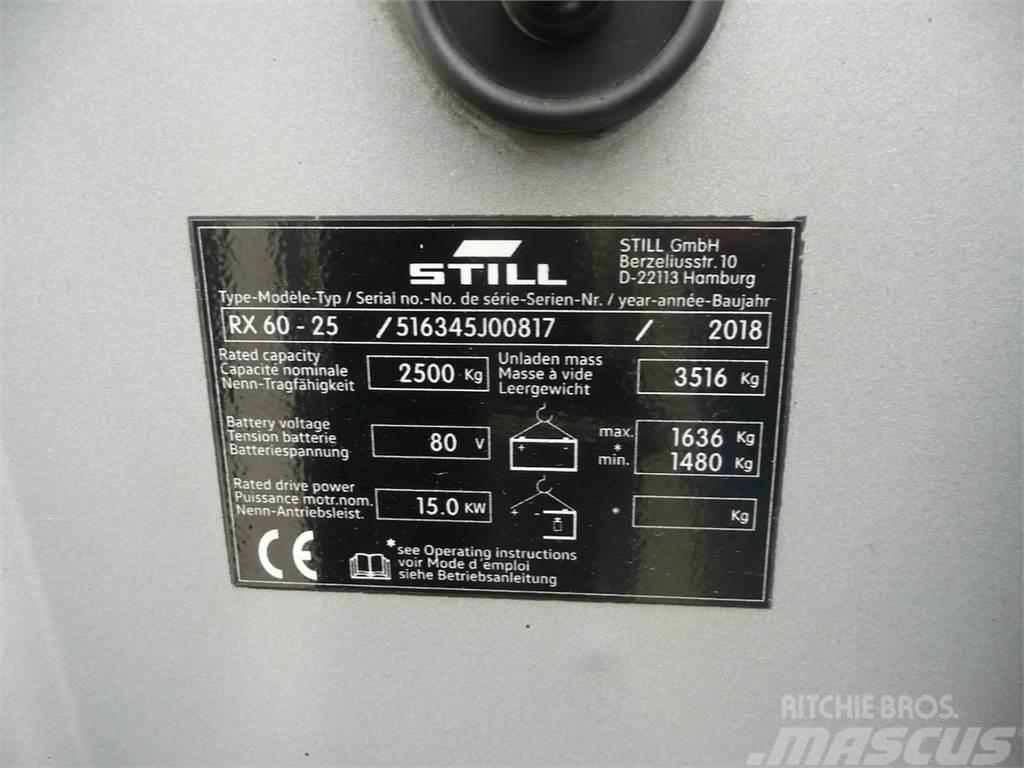 Still RX60-25 Carrelli elevatori elettrici