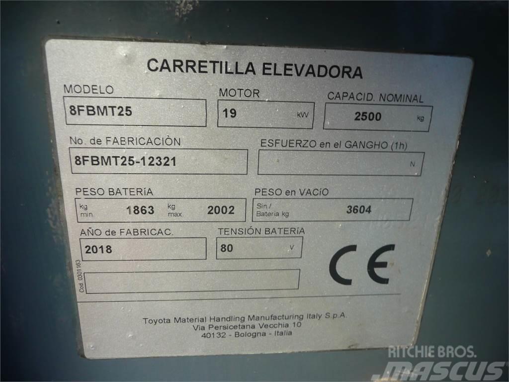 Toyota 8FBMT25 Carrelli elevatori elettrici