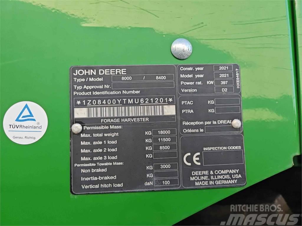 John Deere 8400i Trince semoventi