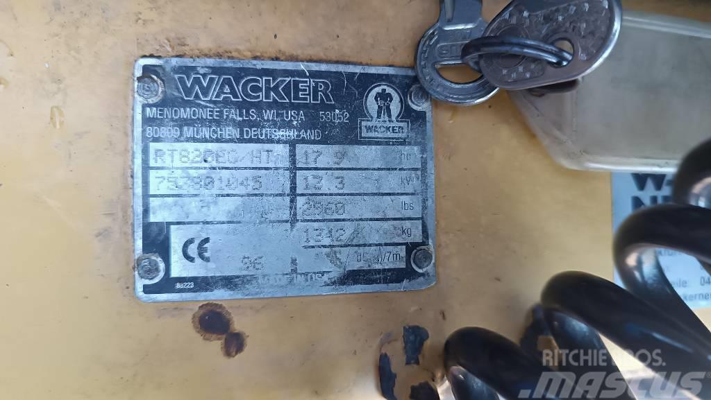 Wacker RT82 SC2 SC3 NEUSON AMMANN RAMMAX 1575 Rulli a doppio tamburo