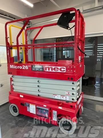 MEC Micro26 AC Electric Scissor Lift Piattaforme a pantografo