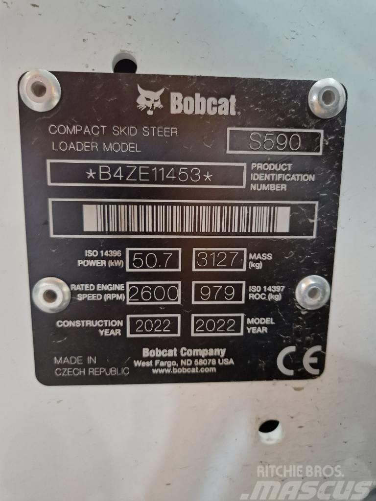 Bobcat S 590 Mini Pale Gommate