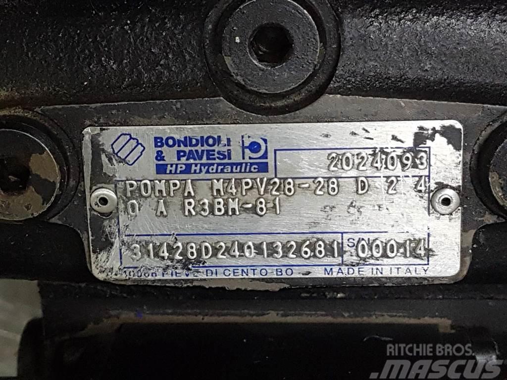 GiANT - Bondioli & Pavesi M4PV28-28-Drive pump repair Componenti idrauliche
