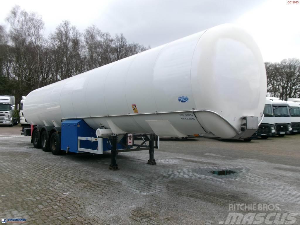 Indox Low-pressure LNG gas tank inox 56.2 m3 / 1 comp Semirimorchi cisterna