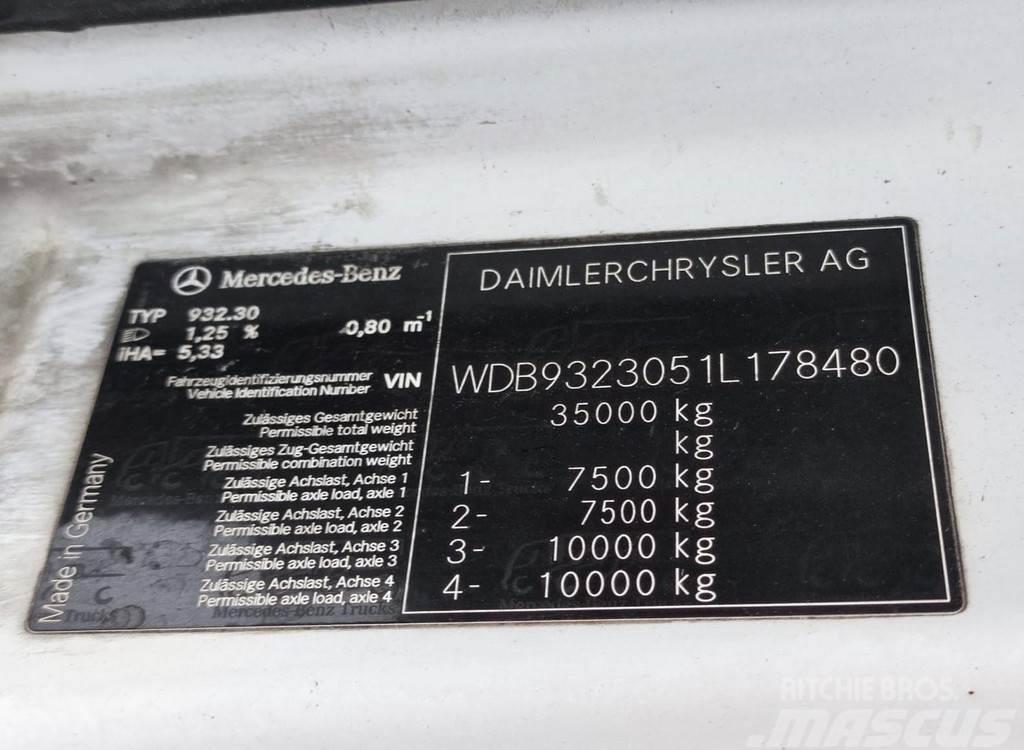 Mercedes-Benz Actros 3241K/45 8X4M / OM501 Engine sold / Gearbox Telaio e sospensioni