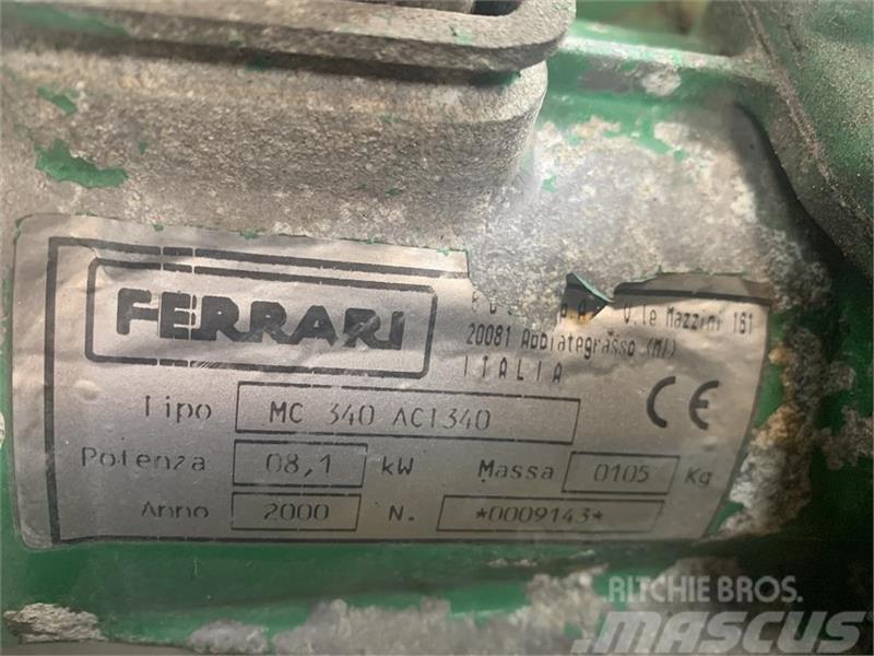 Ferrari 340 benzin med 1 meter kost Trattori compatti