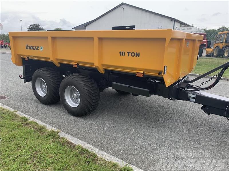 Tinaz 10 tons dumpervogn med hydr. bagklap - 60 cm sider Altre macchine per la manutenzione del verde e strade
