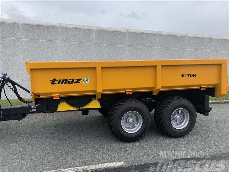 Tinaz 10 tons dumpervogn med hydr. bagklap - 60 cm sider Altre macchine per la manutenzione del verde e strade