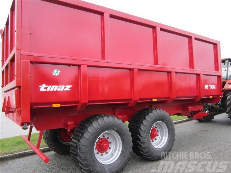 Tinaz 16 tons dumpervogne med kornsider Altre macchine per la manutenzione del verde e strade