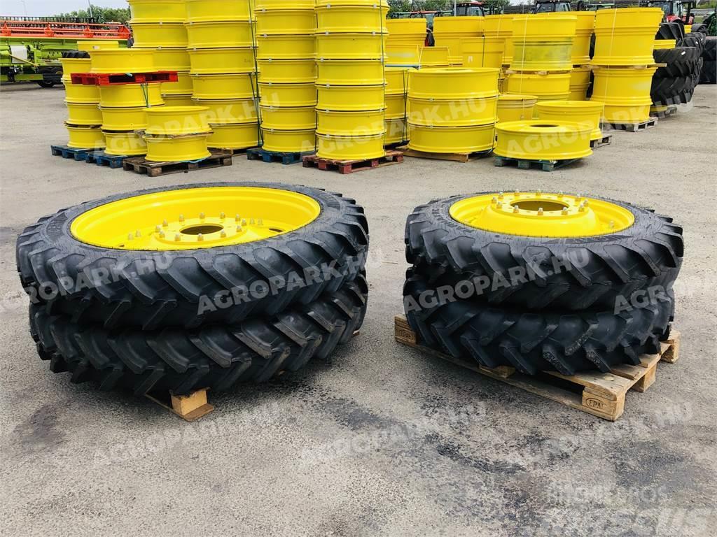  Adjustable row crop wheel set with 270/95R32 and 3 Pneumatici, ruote e cerchioni
