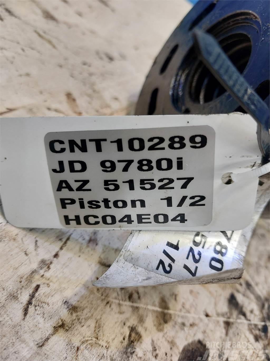 John Deere 9780 Piston AZ51527 Componenti idrauliche