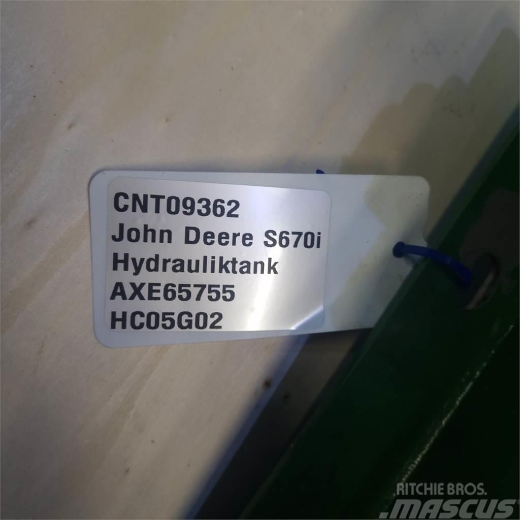 John Deere S670 Componenti idrauliche