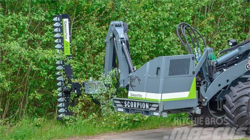 Greentec Scorpion 430 Basic Front Til læssemaskiner - PÅ LA Tagliasiepi