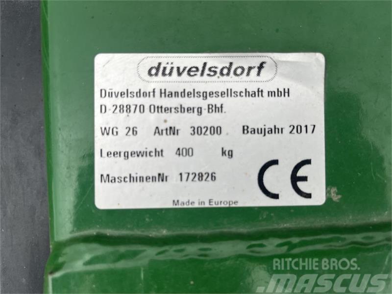 Düvelsdorf 2 M GRÆSMARKS-AFPUDSER Falciatrici