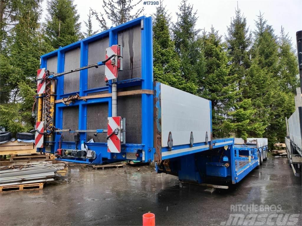 Broshuis 3 Aks Double Drop trailer with extension Altri rimorchi
