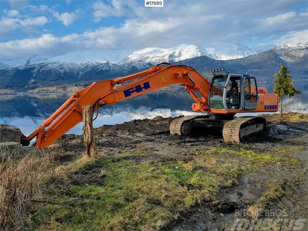 Fiat-Hitachi EX 285 for sale with digging tray Escavatori cingolati