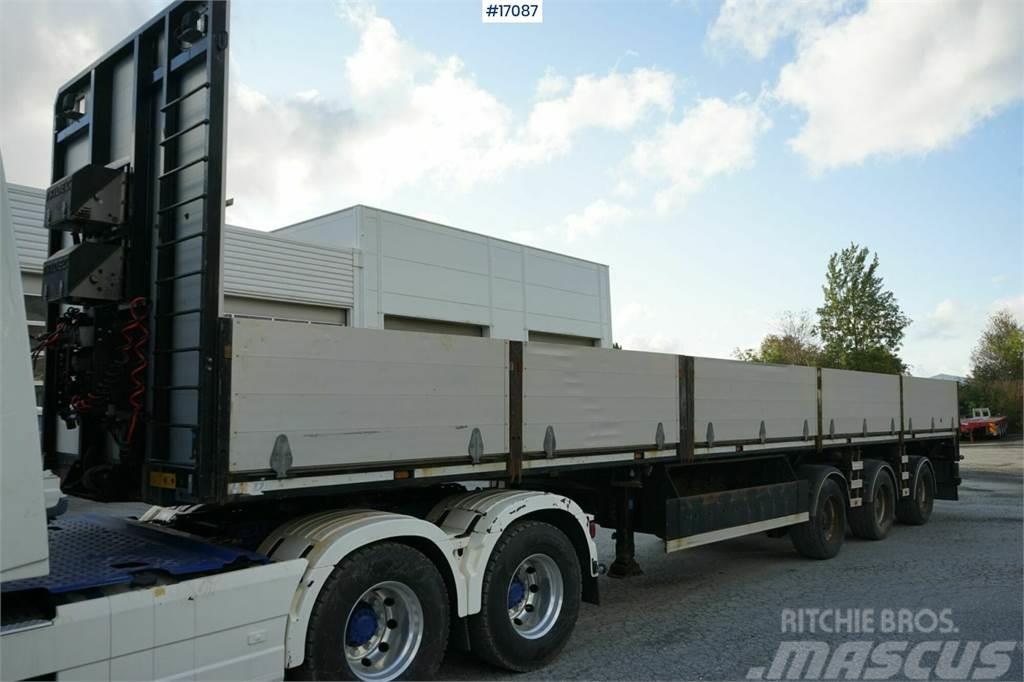 HRD Rettsemi with Tridec steering and 7,5 m extension. Altri semirimorchi