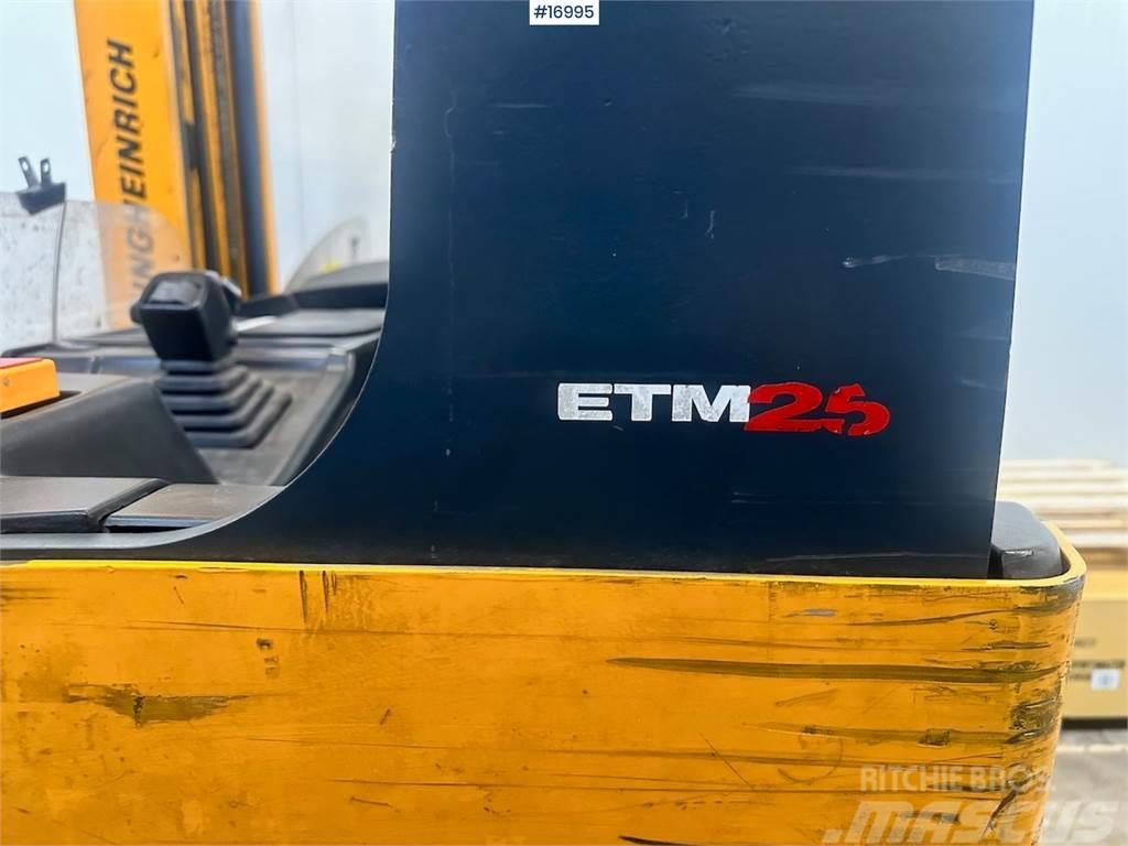 Jungheinrich ETM25 Truck. Rep object. Carrelli elevatori-Altro