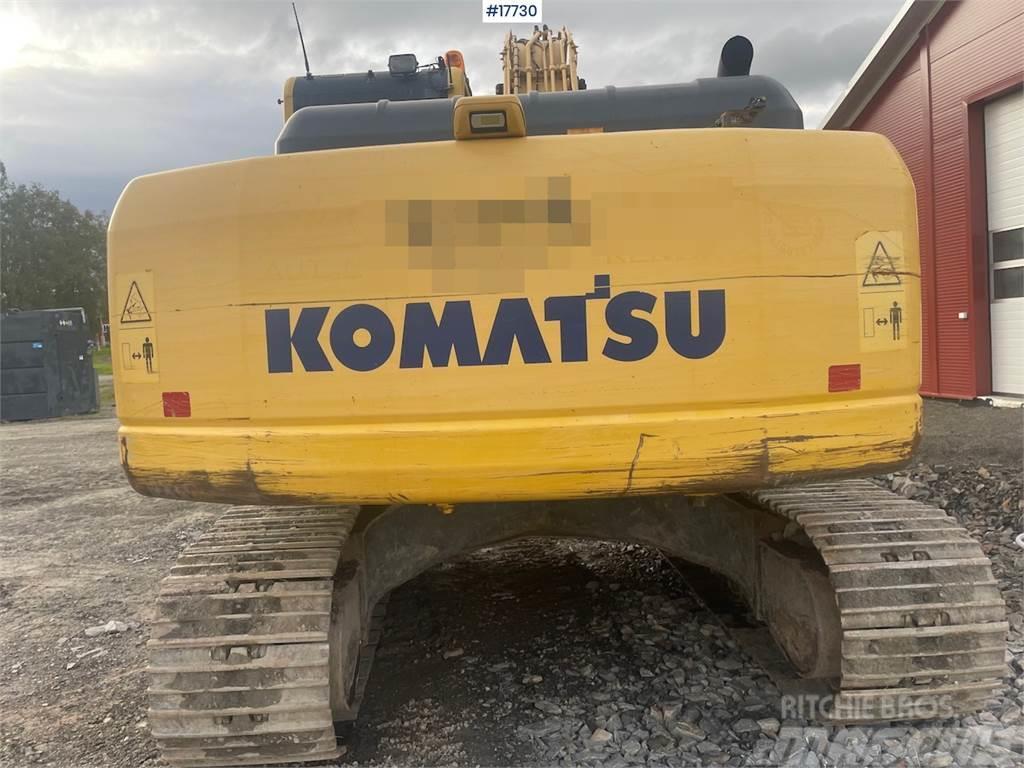 Komatsu PC210LC-SK tracked excavator w/ tilt and 2 buckets Escavatori cingolati