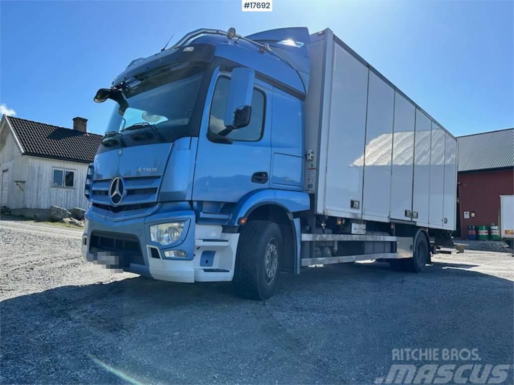 Mercedes-Benz Actros 4x2 Box truck w/ full side opening and frid Camion cassonati