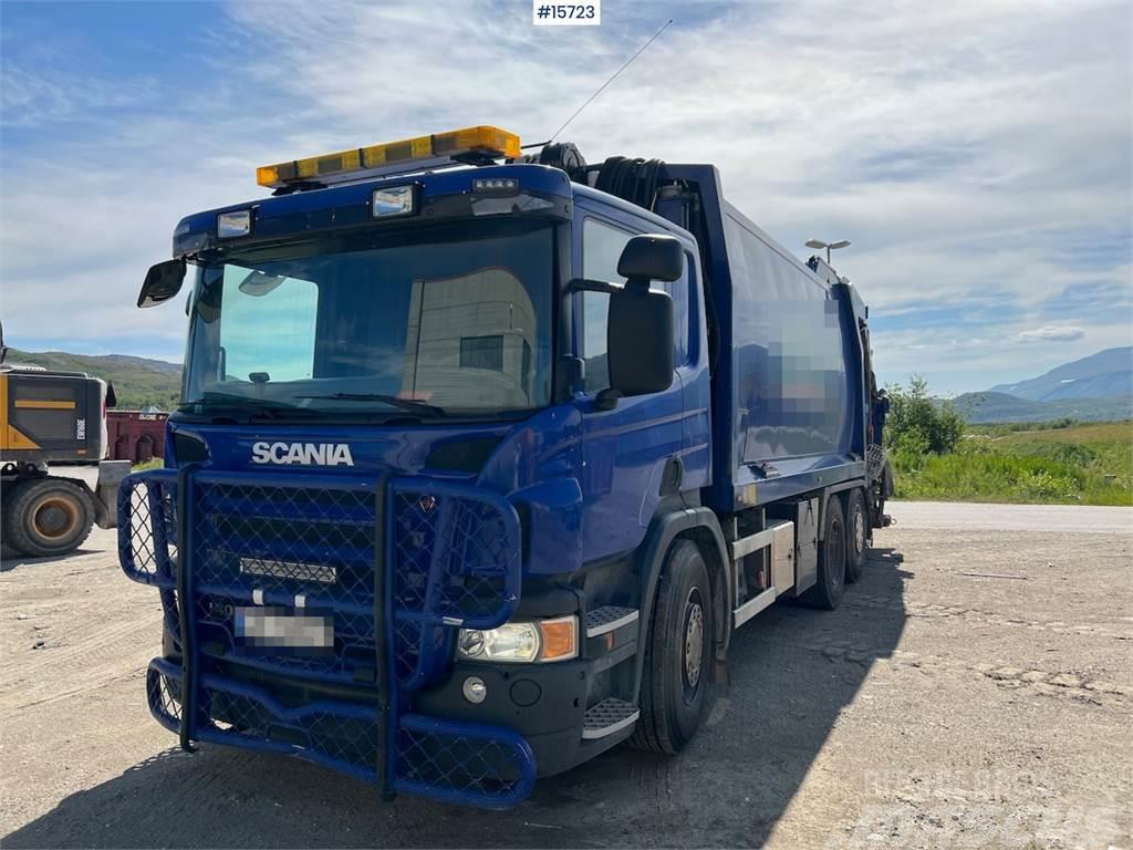 Scania P400 6x2 compactor truck, REP OBJECT Camion dei rifiuti