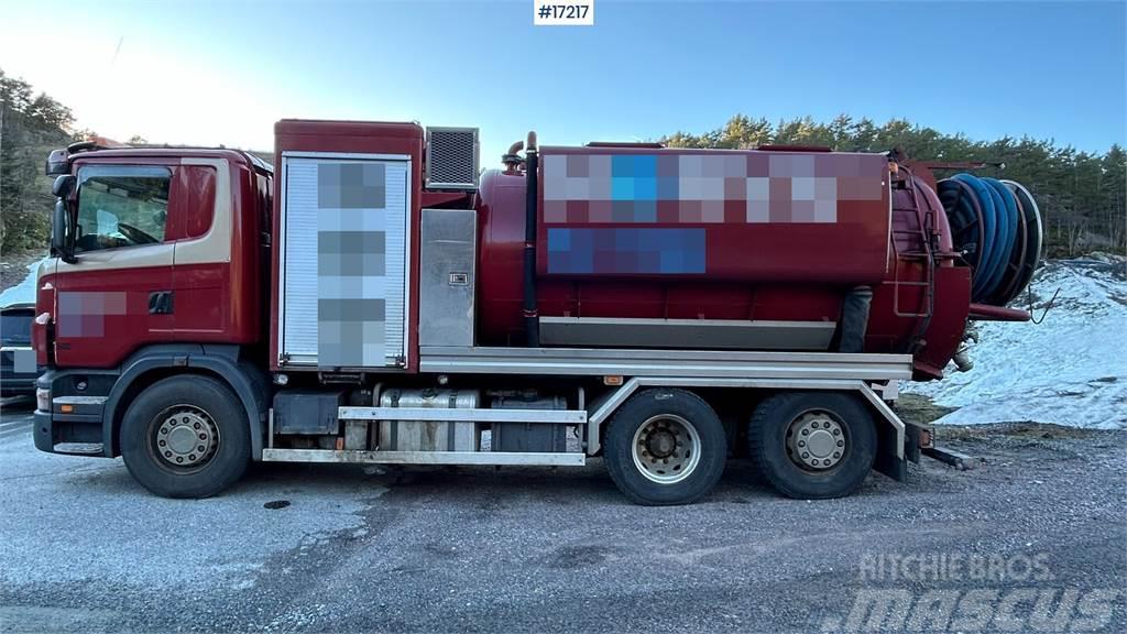 Scania R480 6x2 combi Fico suction/pump truck for sale as Cisterna