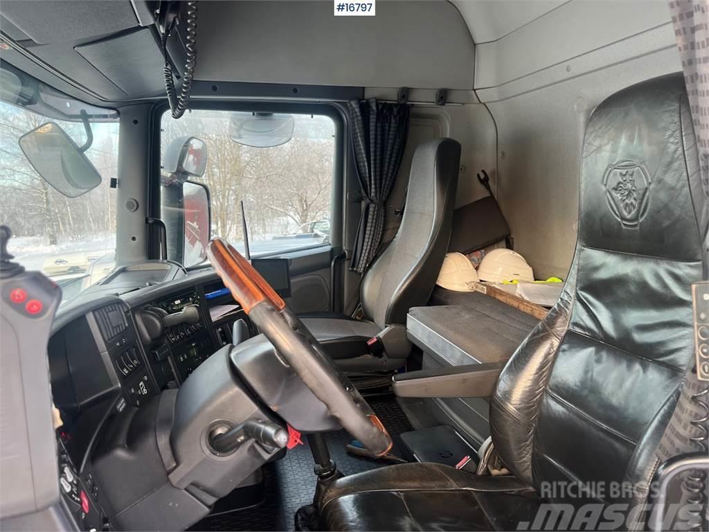 Scania R500 8x4 hook truck w/ 20T Hiab hook from 2014. WA Camion con gancio di sollevamento