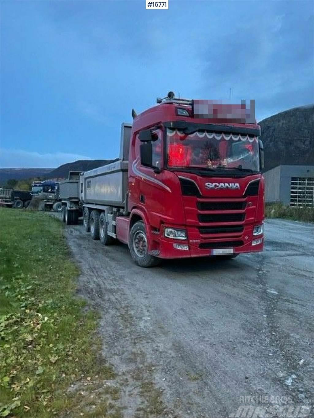 Scania R580 Tridem Tipper Truck Camion ribaltabili