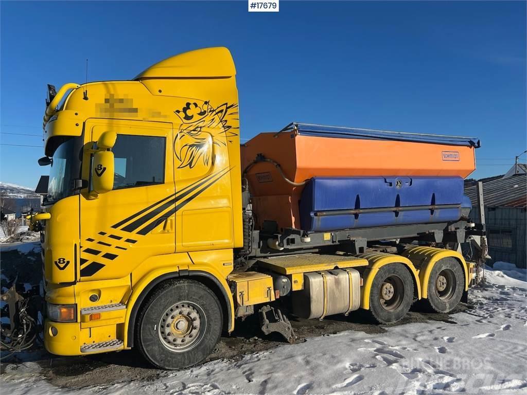 Scania R620 6x4 snow rigged combi truck Motrici e Trattori Stradali