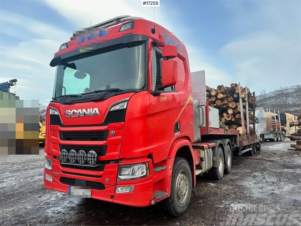 Scania R650 6x4 Tractor w/ Istrail Trailer. WATCH VIDEO Motrici e Trattori Stradali