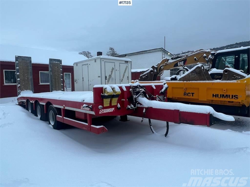  Scanslep machine trailer w/ hydraulic driving brid Altri rimorchi