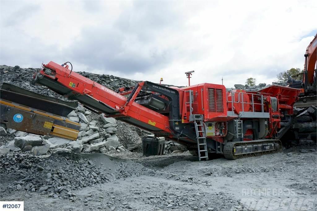 Terex Finlay J-1175 Jaw crusher with magnetic band. Few hours Frantoi