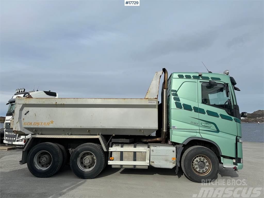 Volvo fh 540 6x4 plow rigged tipper. Euro 6. WATCH VIDEO Camion ribaltabili
