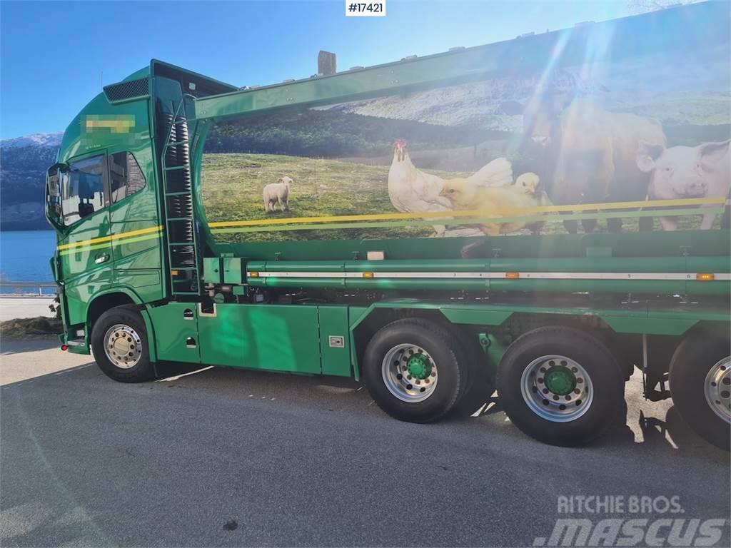 Volvo FH 8x4 bulk truck w/ VM Tarm 2 axle bulk trailer Camion altro