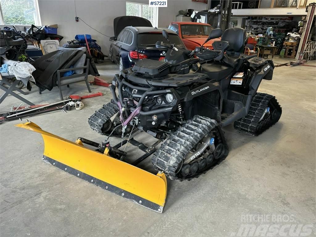 Can-am Outlander 1000 Max XTP with track kit, plow and sa Attrezzature forestali varie
