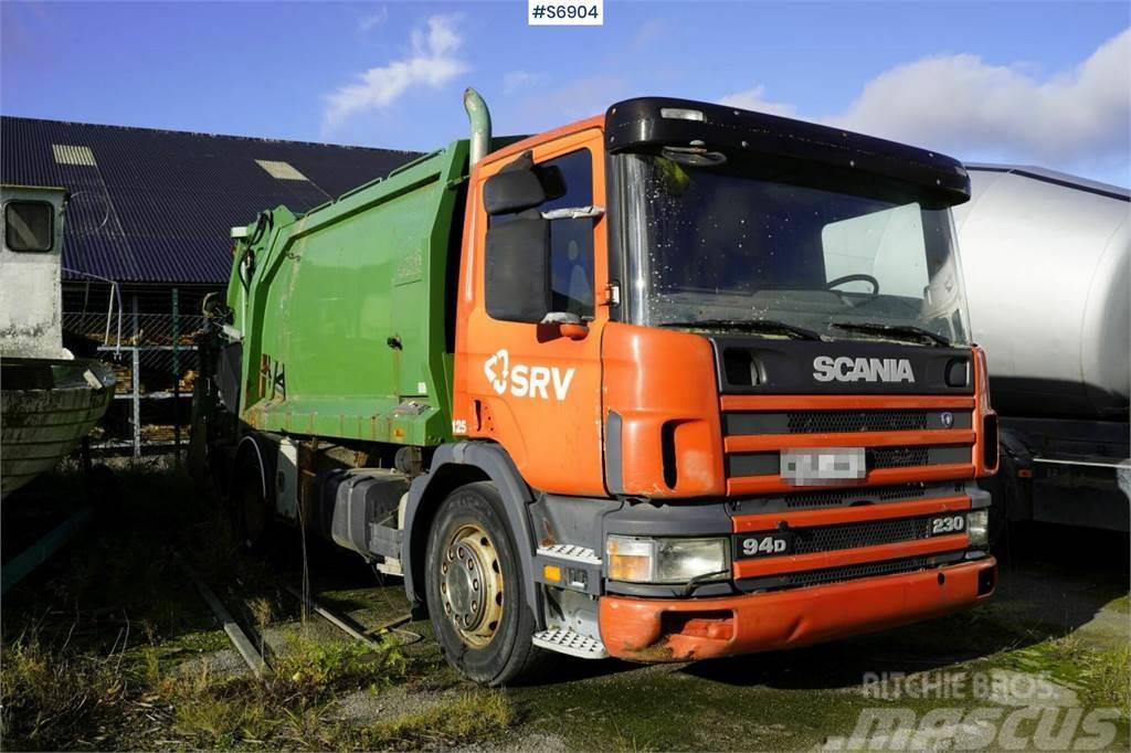 Scania P94 DB4x2LA 230 garbage truck Autocarro spazzatrice