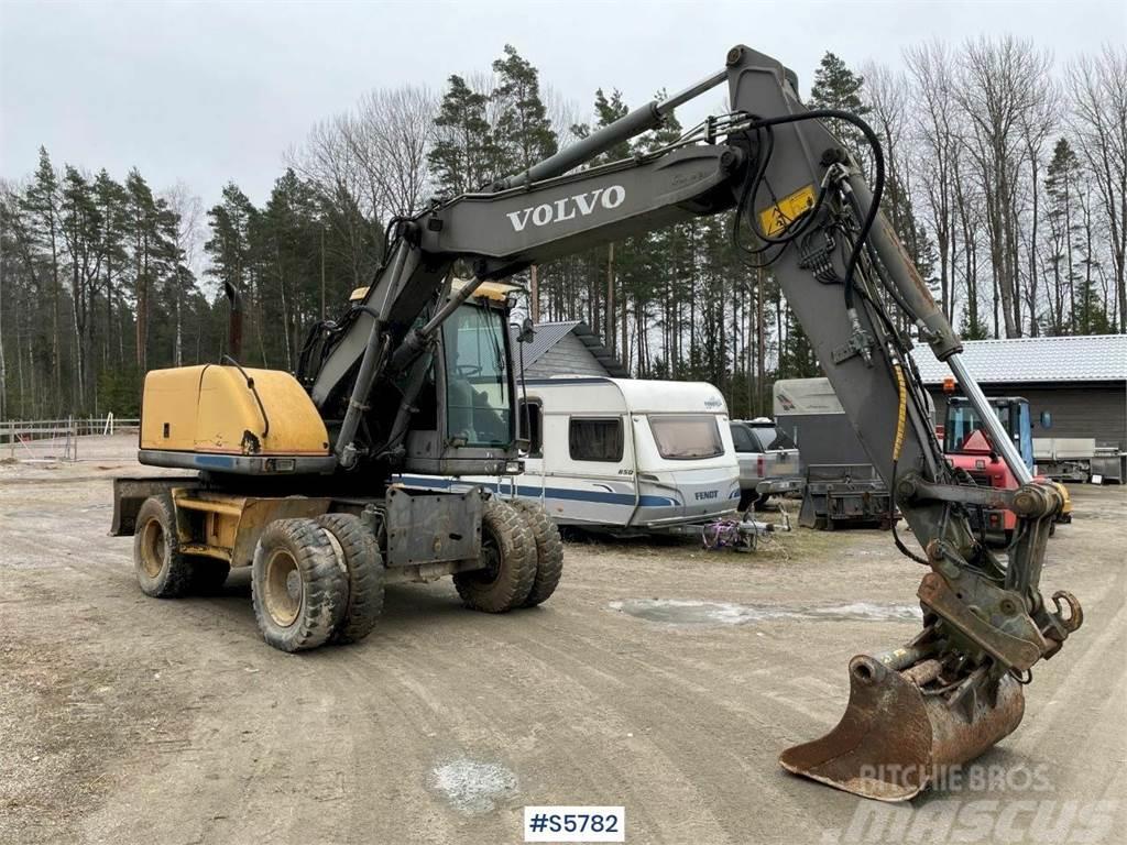 Volvo EW140 WHEELED EXCAVATOR WITH HYDRAULIC CLEANING BU Escavatori gommati
