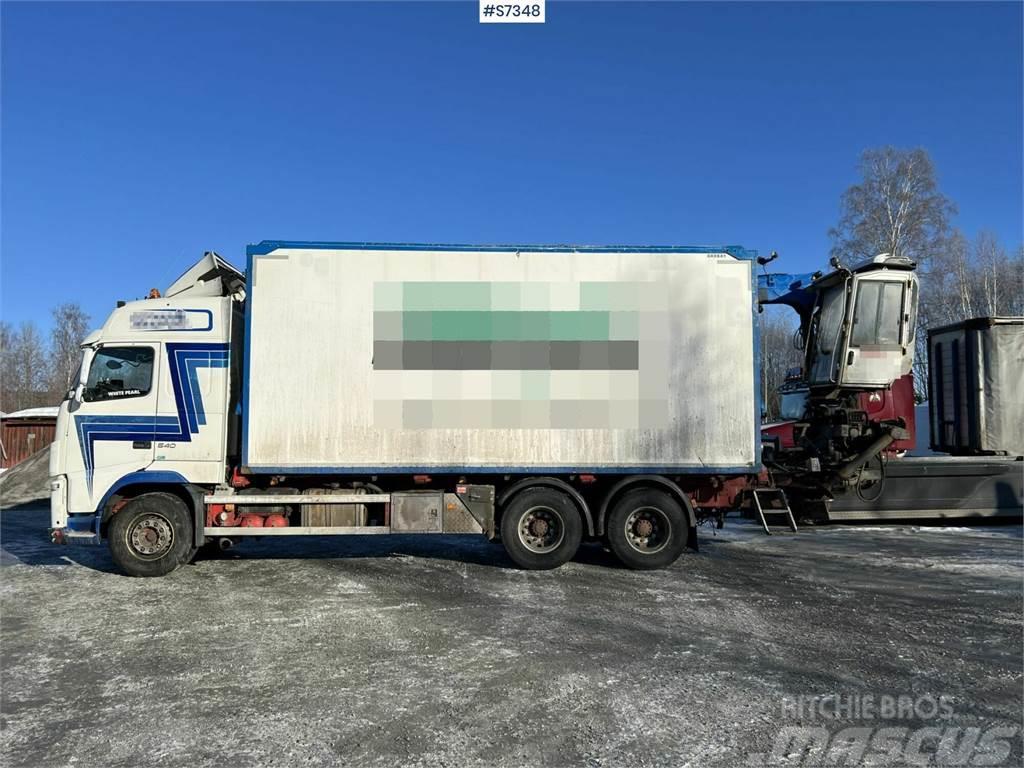 Volvo FH 6*4 Chip Truck with Palfinger crane Camion cassonati