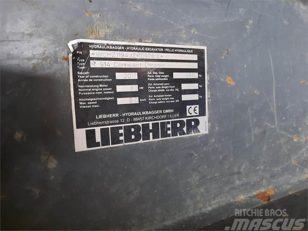 Liebherr R914 Compact Litronic Escavatori cingolati