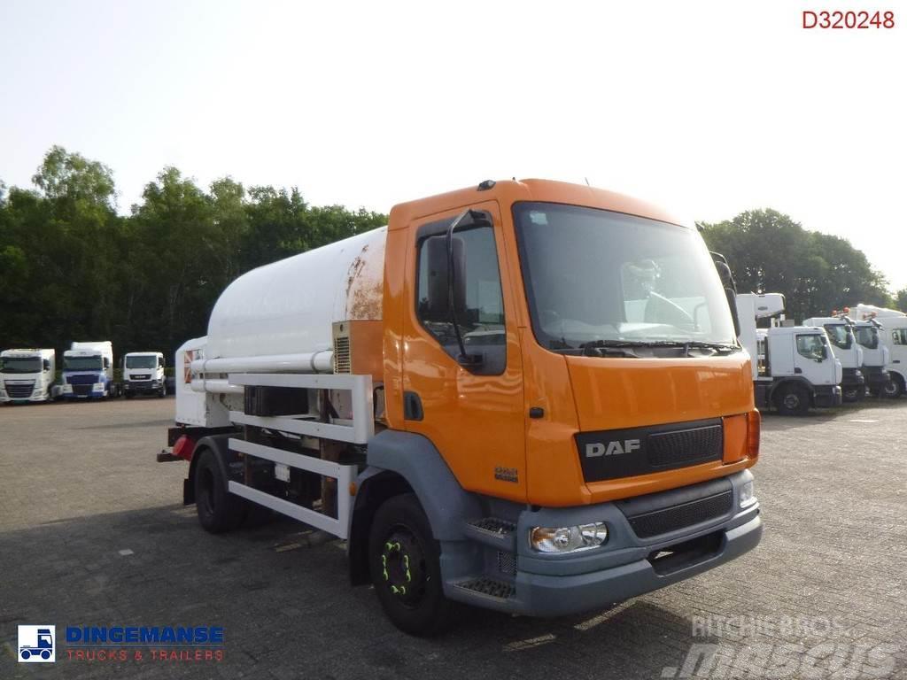 DAF LF 55.180 4x2 RHD ARGON gas truck 5.9 m3 Cisterna