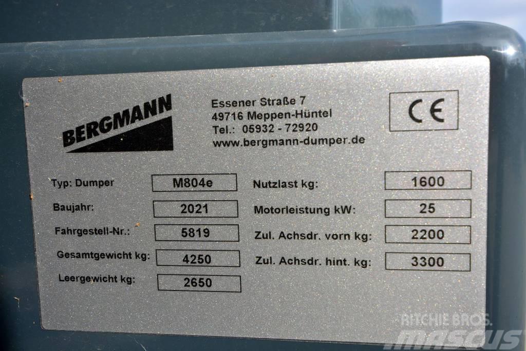 Bergmann M804e elektrisch Dumpers articolati