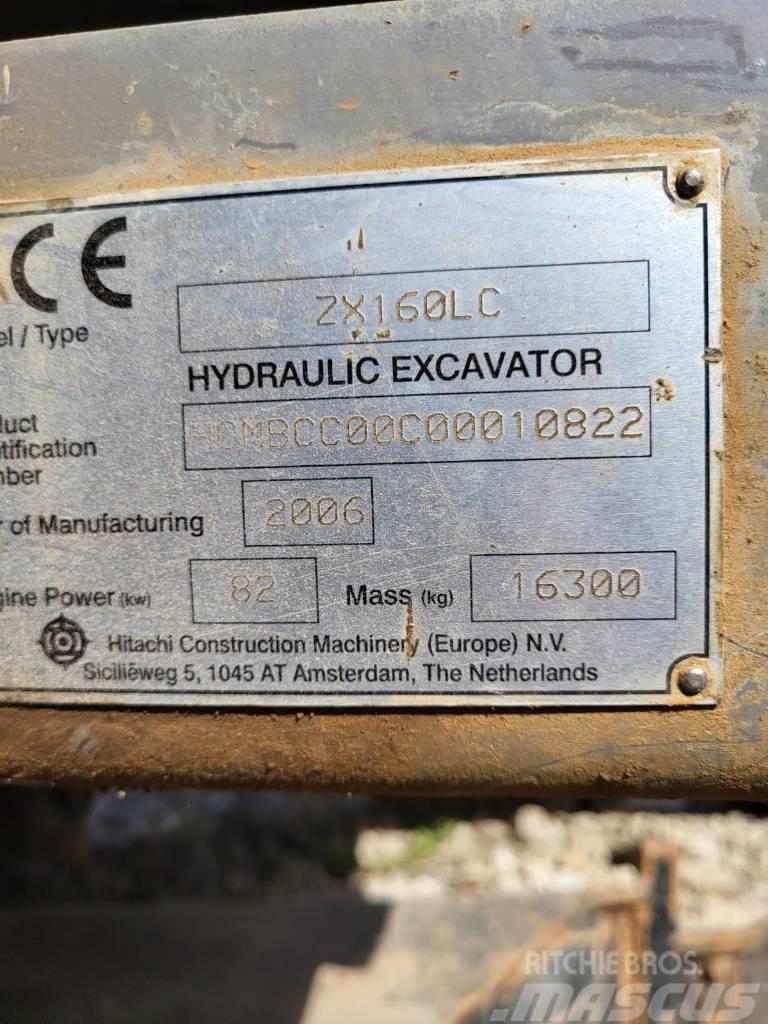 Hitachi ZX 160 Escavatori cingolati