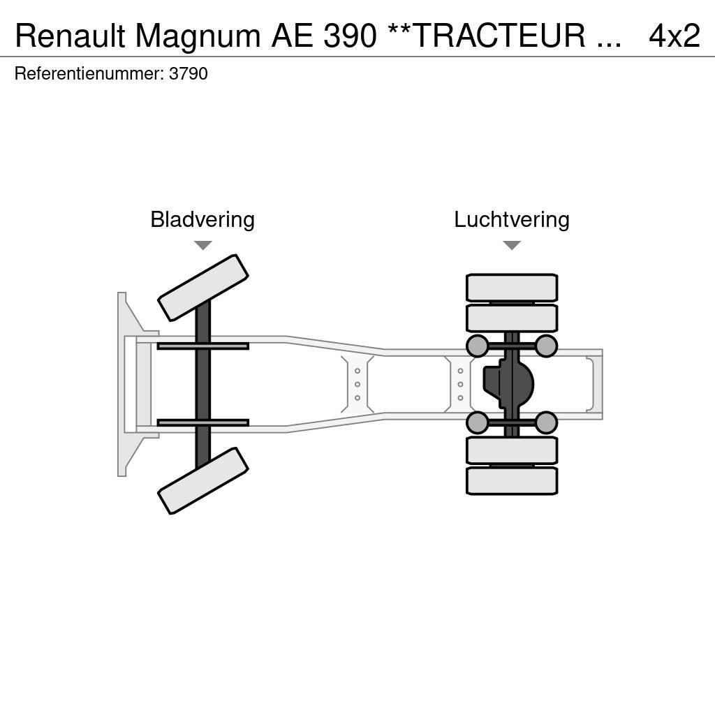 Renault Magnum AE 390 **TRACTEUR FRANCAIS-FRENCH TRUCK** Motrici e Trattori Stradali