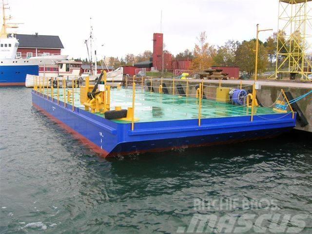  Flat Top  Barge / Pråm / Ponton 18 meter Barche da lavoro, chiatte e pontoni