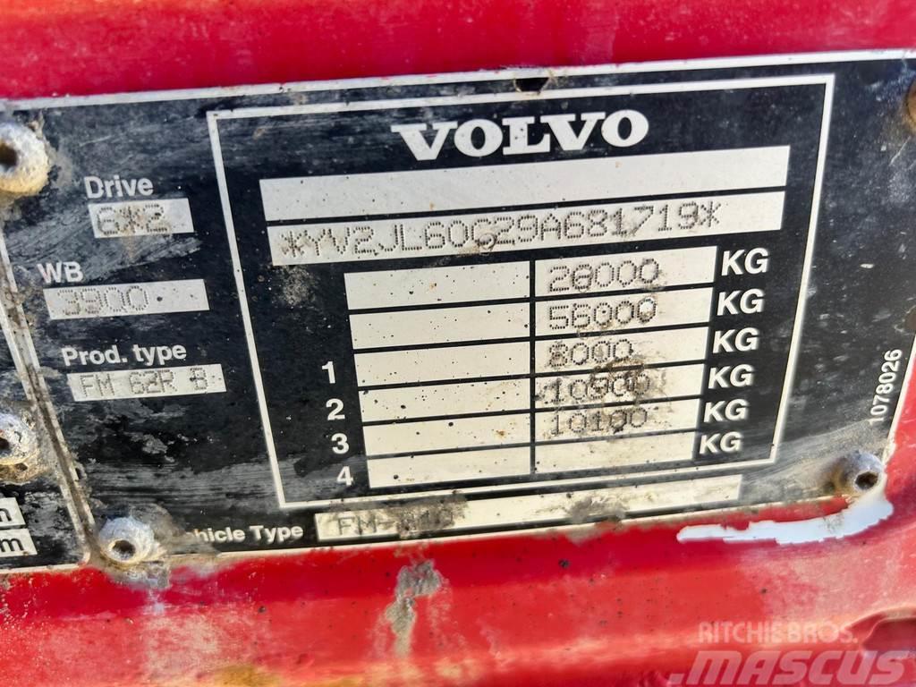 Volvo FM340 6X2 + ROPSONS+EURO5+BOX VIBRATION+FULL STEEL Camion ribaltabili