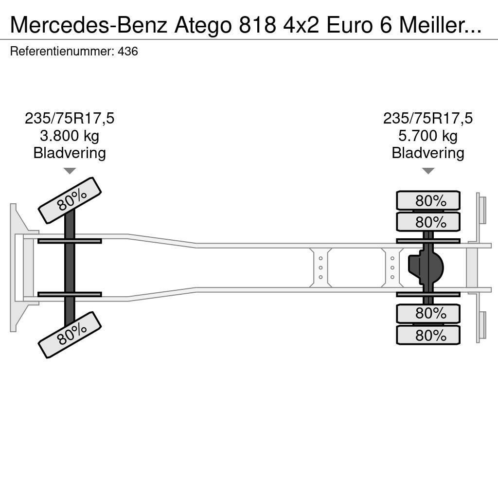 Mercedes-Benz Atego 818 4x2 Euro 6 Meiller 3 Seitenkipper 4 Piec Camion ribaltabili