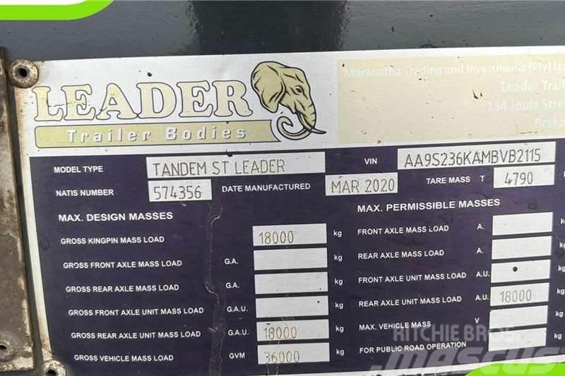  Leader Trailer Bodies 2020 Leader 40m3 Side Tipper Altri rimorchi