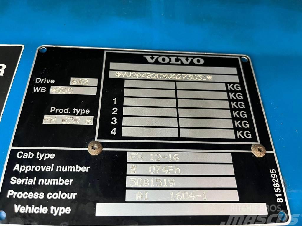 Volvo FH12 380 6x2 INTERCONSULT TANK 11920 L Camion autospurgo